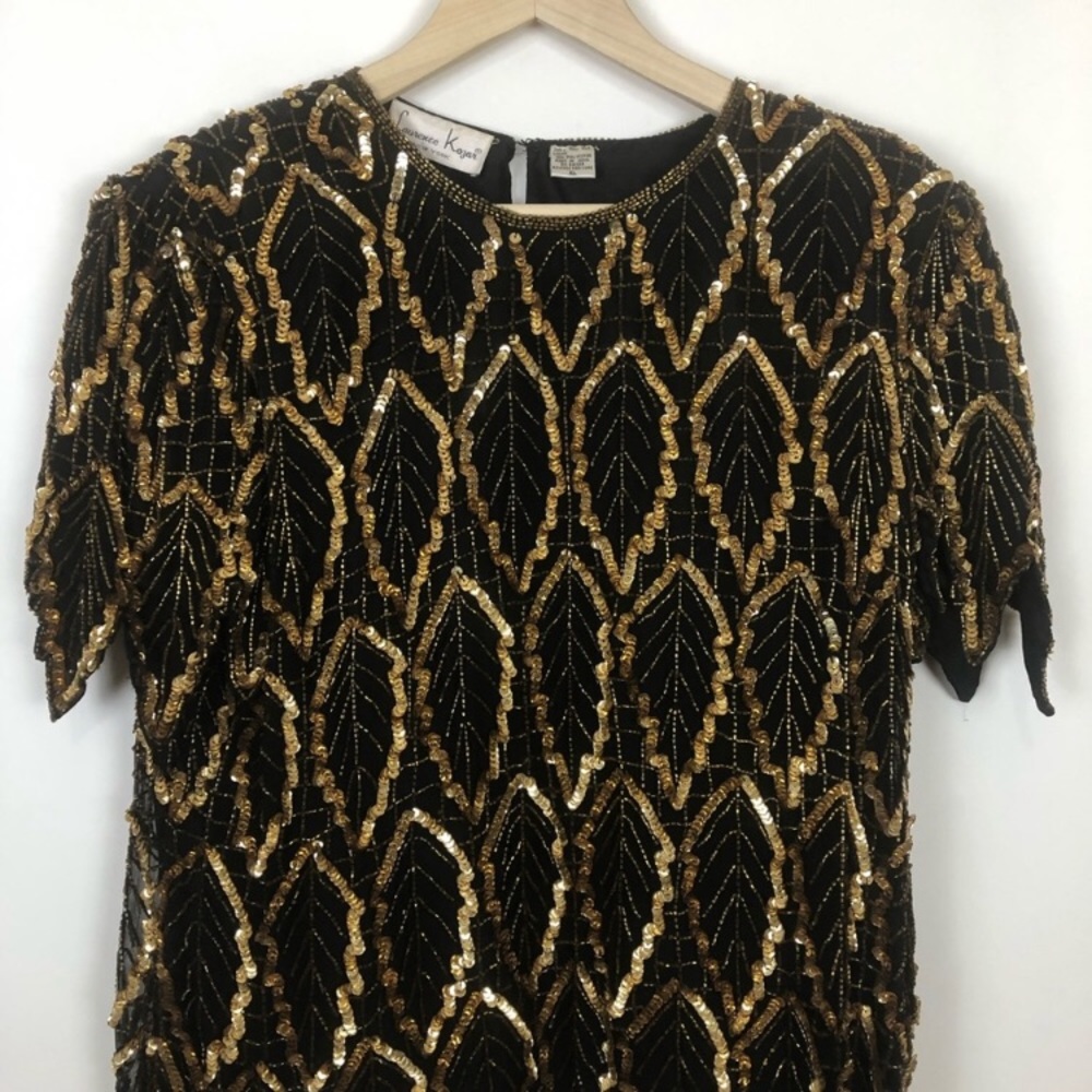 SEQUIN PARTY TOP - VINTAGE